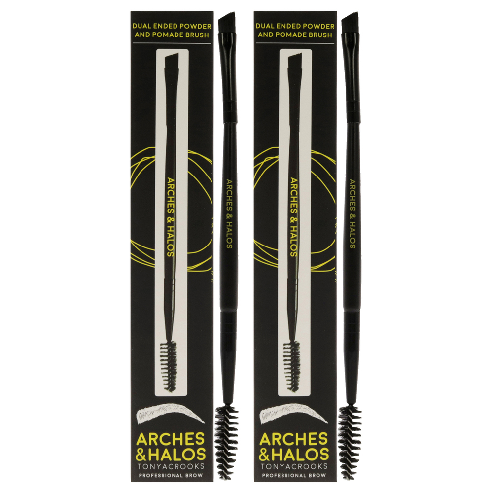 Dual Ended Powder and Pomade Brush - Pack of 2 by Arches and Halos 1 Pc Brush